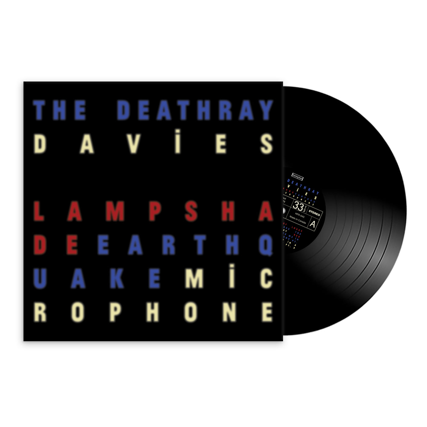 The Deathray Davies- LAMPSHADE EARTHQUAKE MICROPHONE (Pre-Order)