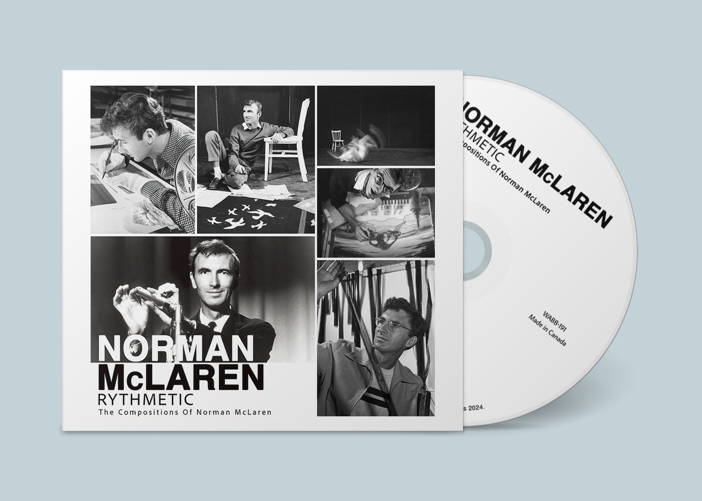 Norman McLaren - Rythmetic: The Compositions of Norman McLaren (CD)